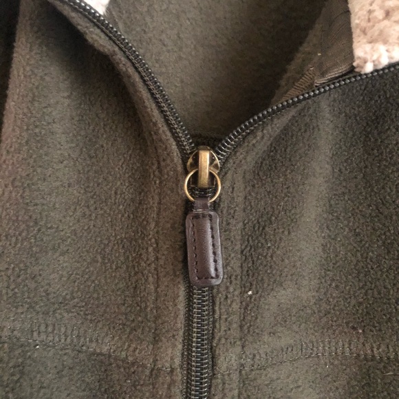 Basic Editions Zip Up Fleece Vest - Picture 3 of 6